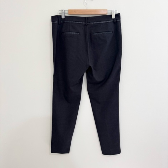 Vince Wool Tuxedo Stripe Slim Trousers - Picture 6 of 8